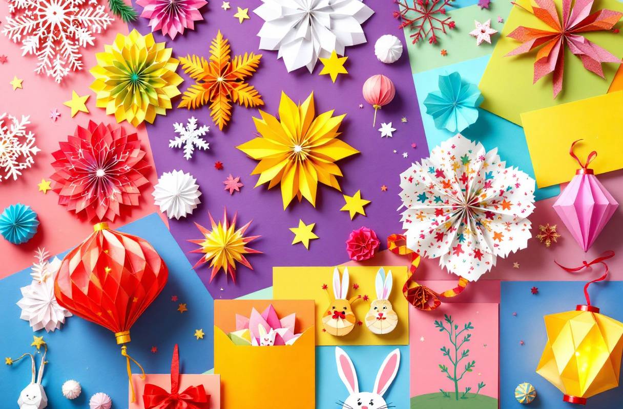 Seasonal Paper Crafts: Projects for Every Holiday