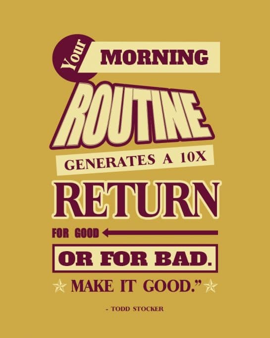 20 Quotes About How To Make Your Success Routine And Get Rid Of Bad ...