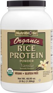 Organic Rice Protein Powder by Nutribiotic