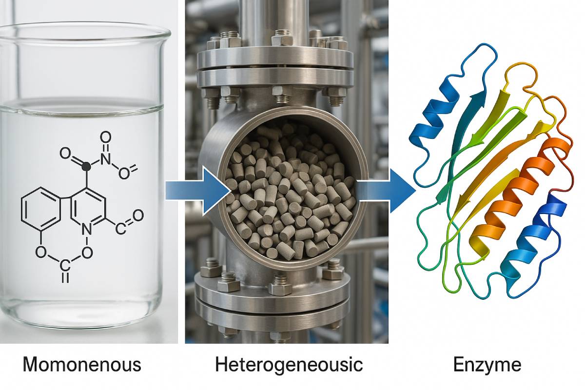 What types of catalysts exist and what are their differences?
