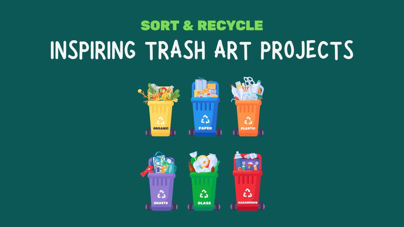 Inspiring Trash Art Projects You Can Try
