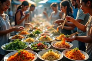 Exploring Unique Laphing Noodles