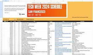Stress-Free San Francisco Tech Week