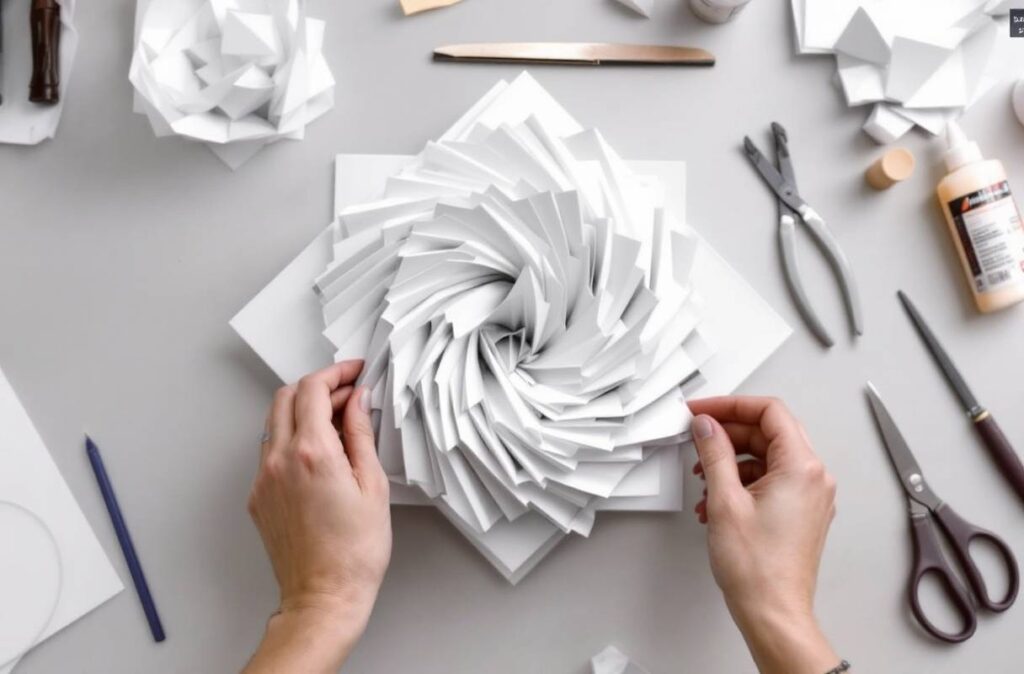 3D Paper Crafts Techniques