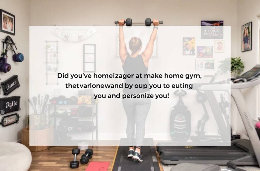Benefits of a Home Gym
