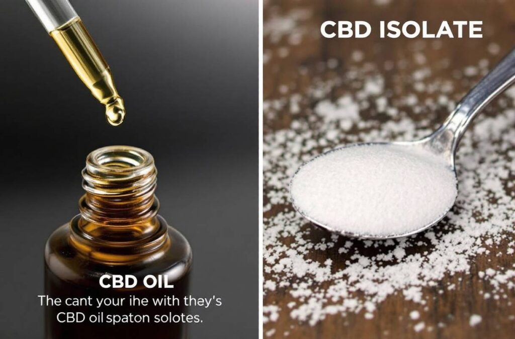 CBD Oil vs. CBD Isolate