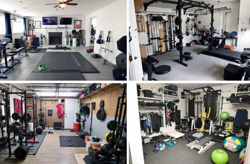 Using Different Workout Spaces