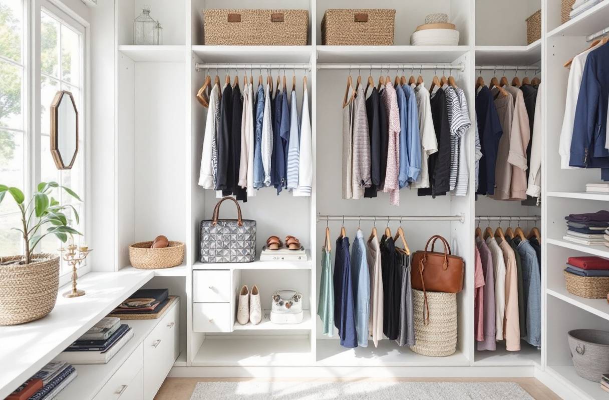 DIY Dream: Crafting Your Own Closet Shelves with Flair