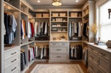 Declutter & Design: DIY Walk-In Closet Shelves for All
