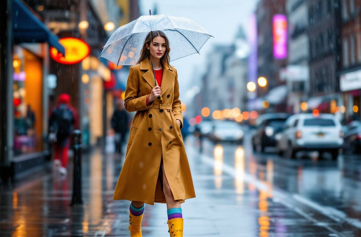 Slay the Rainy Season: Fashion-Forward Rainy Day Outfits