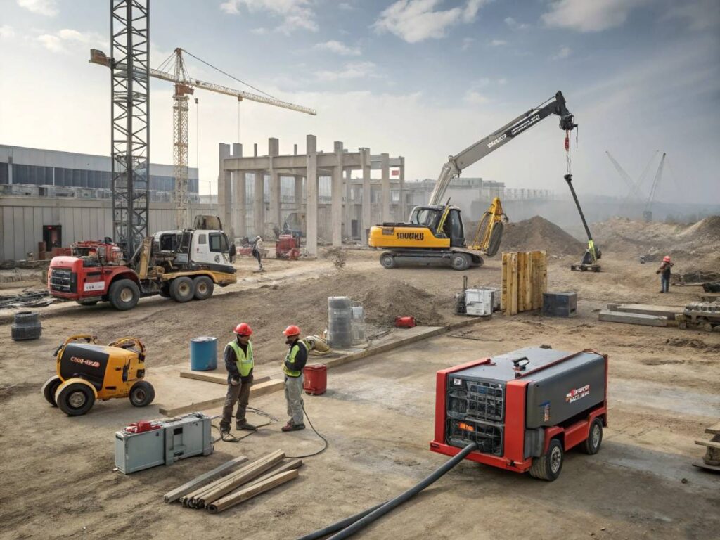 Construction Professionals' On-Site Power Needs