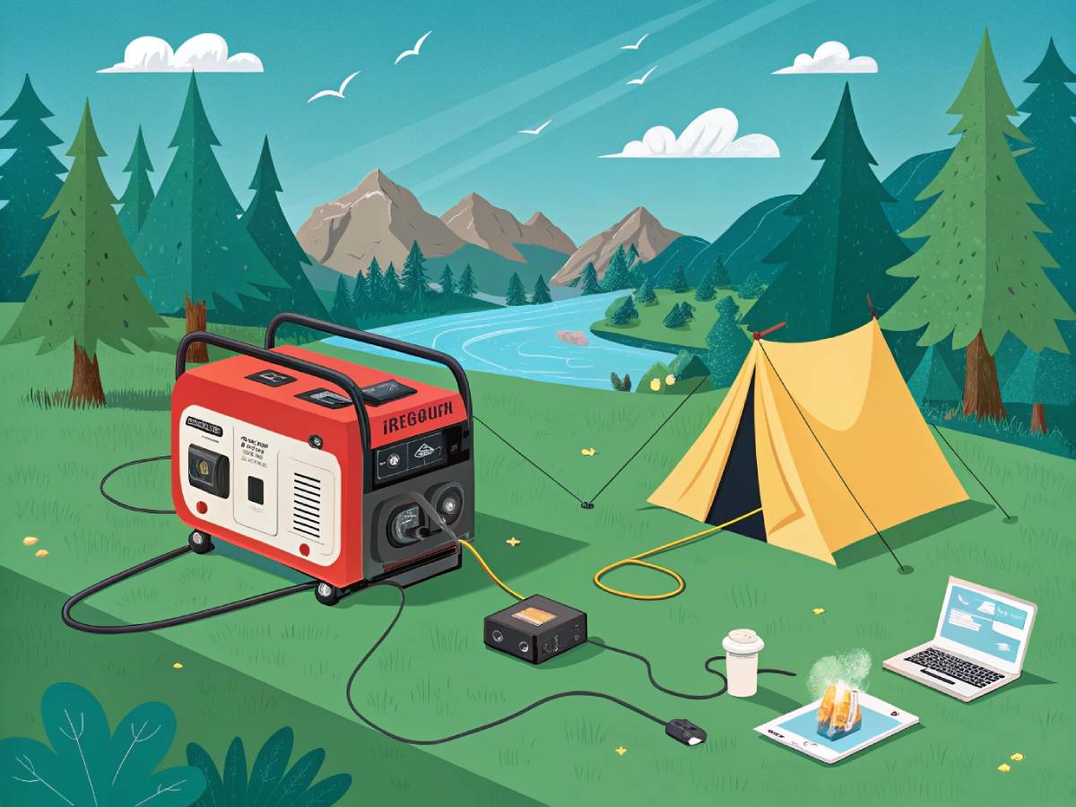 Generator On the Go: Portable Electric Start Generators for Camping Fun
