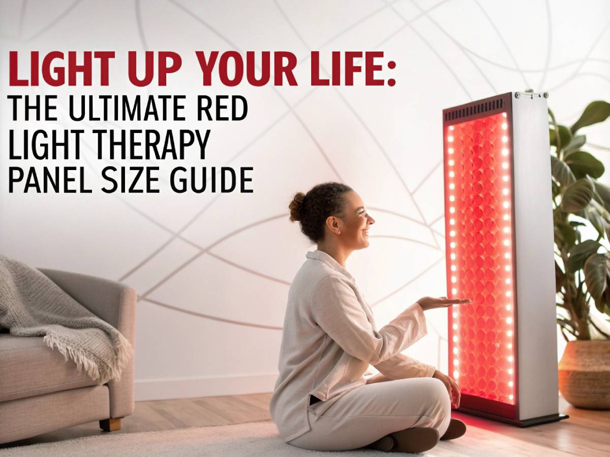 Light Up Your Life: Red Light Therapy Panel Size Guide