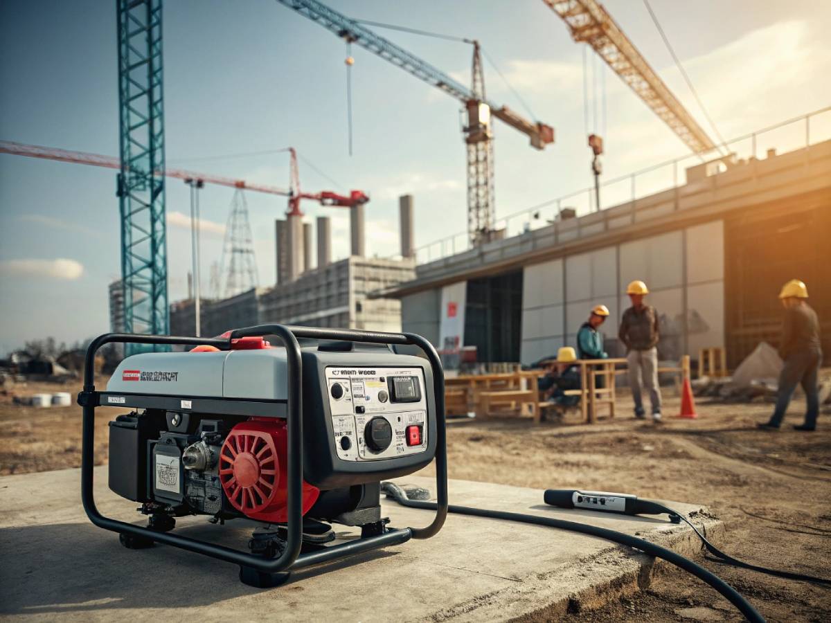 Unleash the Power: Electric Start Generators for Efficient Construction