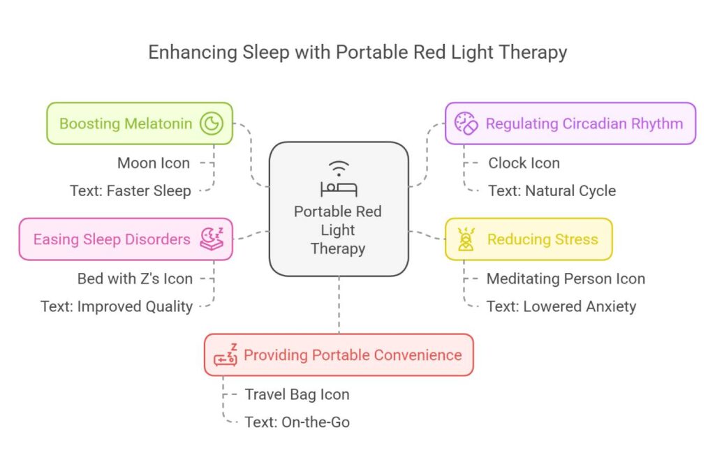 5 Ways Portable Red Light Therapy Enhances Your Sleep - visual selection