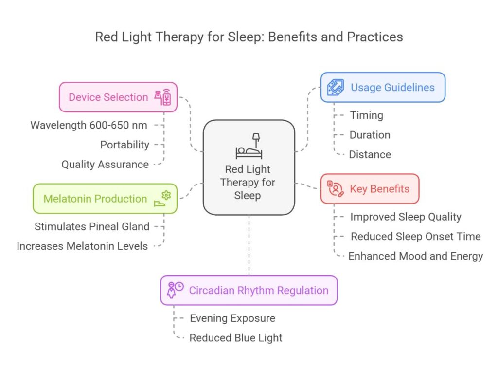 Red Light Therapy for Sleep_ Benefits and Best Practices