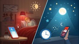 Analyzing Red Light vs Blue Light for Sleep Health