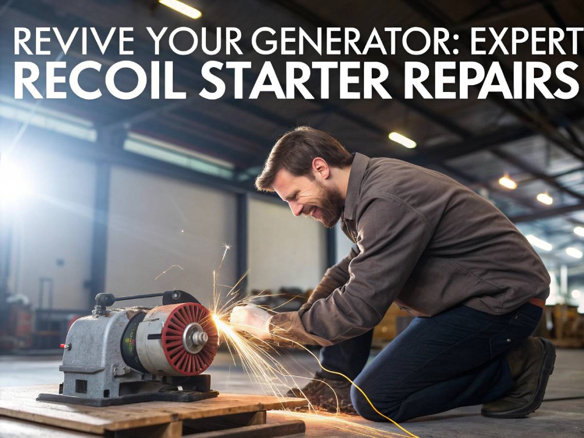 Revive Your Generator: Expert Tips to Fix a Recoil Starter