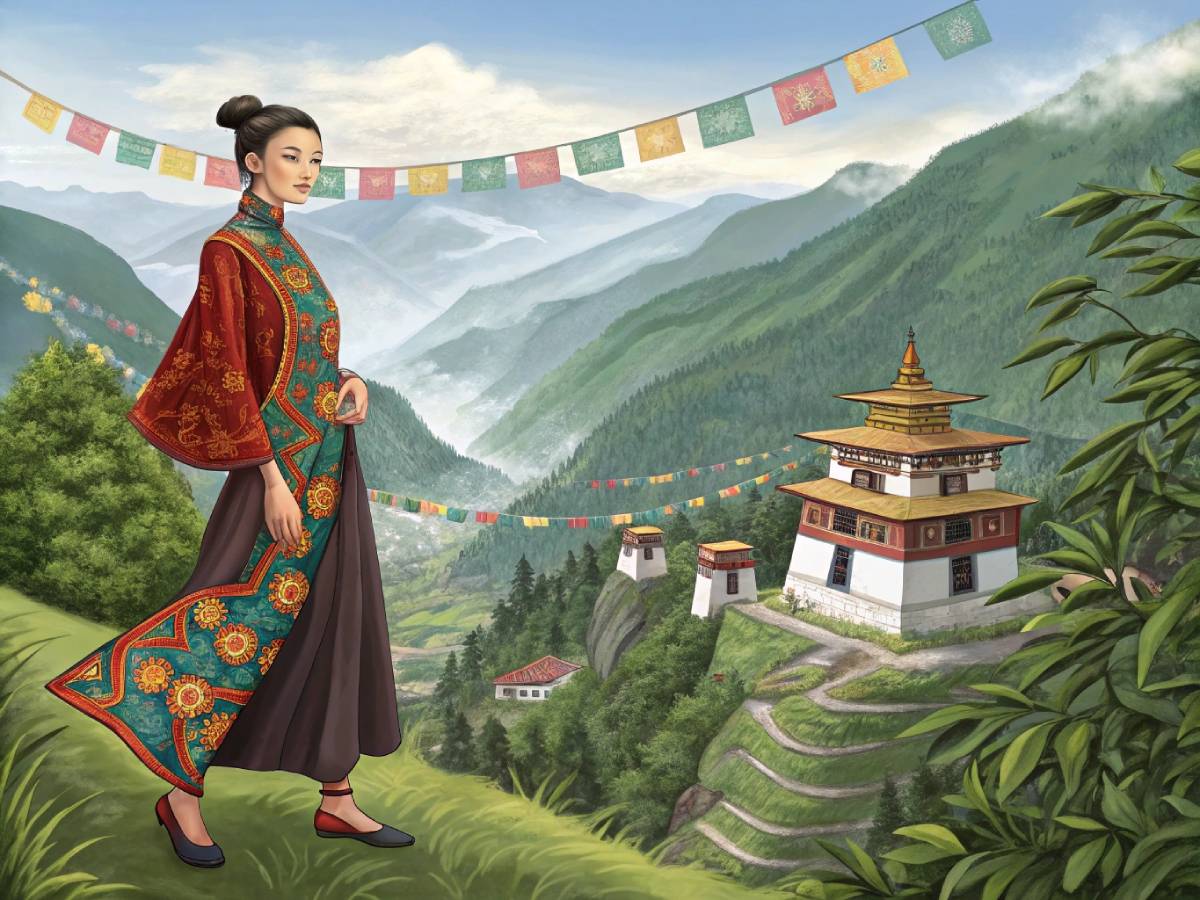Embracing Diversity: Bhutans Cultural Tapestry in Traditional Dress