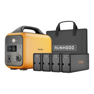 RUNHOOD Rallye 600 Plus Solar Generator