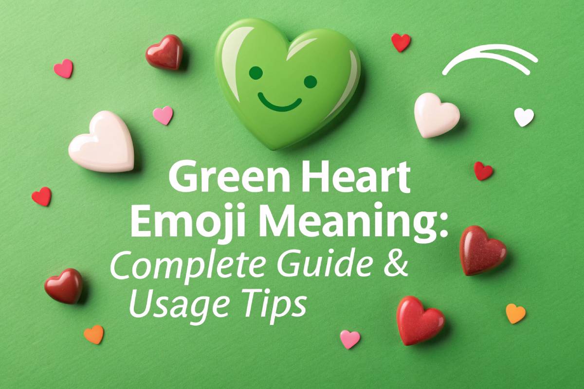 Green Heart Emoji Meaning