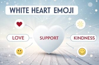 ???? White Heart Emoji Meaning