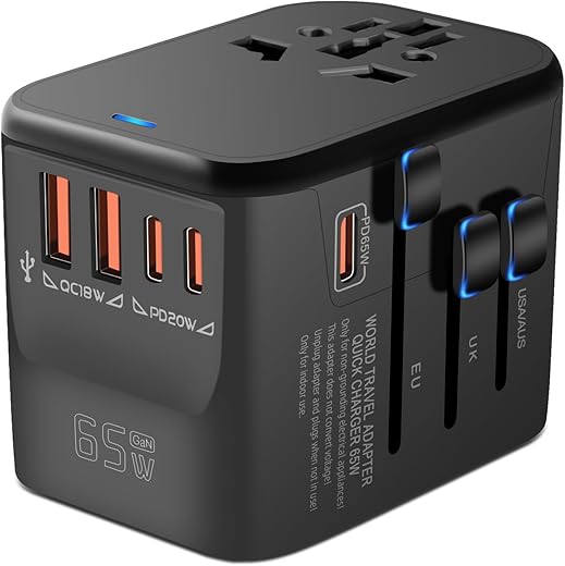 Best Travel Adapters on Amazon: Top-Rated Options
