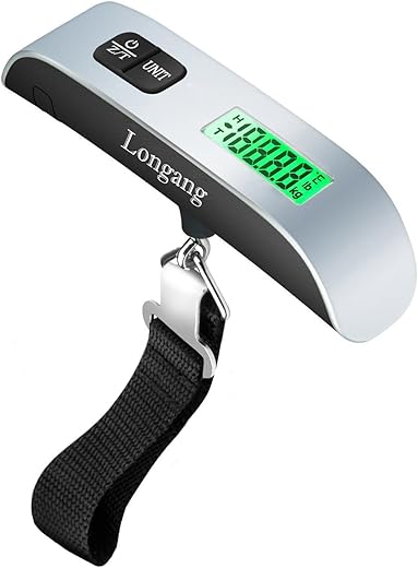 Digital Hanging Luggage Scale: Never Overpack Again!