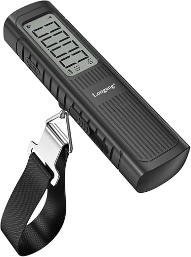 Portable Handheld Luggage Scale: Never Pay Overweight Fees Again!