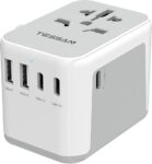 TESSAN Universal Travel Adapter: Your Passport to Hassle-Free Charging!