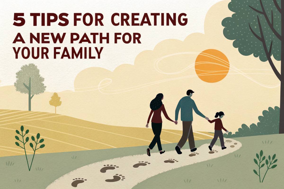 5 Tips for Creating a New Path for Your Family