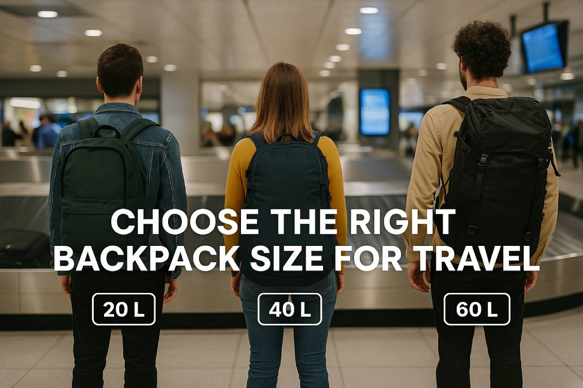 How to Choose the Right Backpack Size for Travel