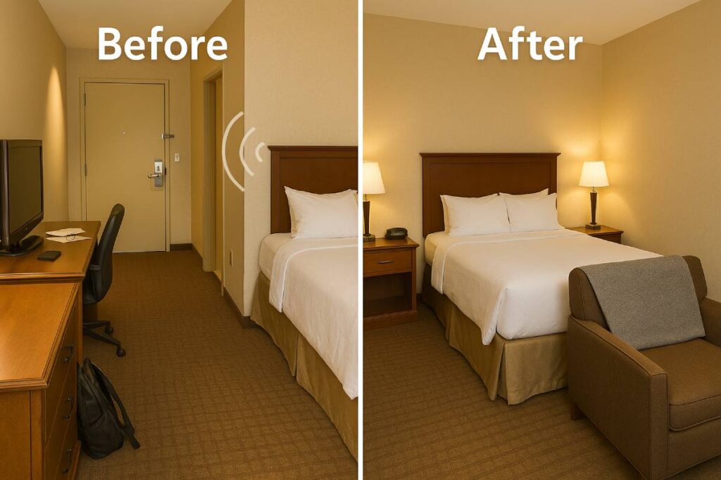 Before/After Room Layout Adjustments