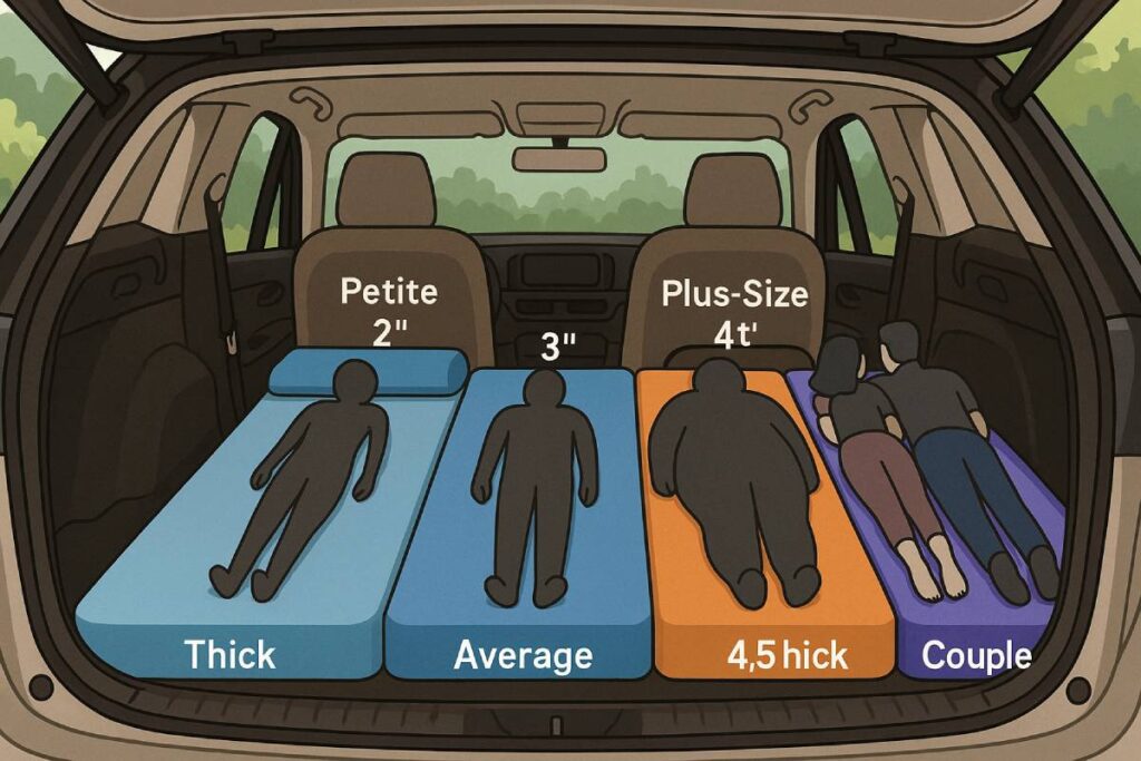 Comfort Customization by Body Type