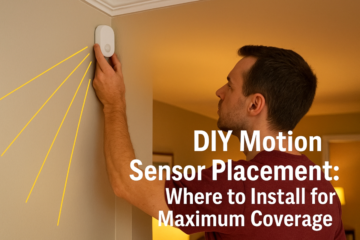 DIY motion sensor placement