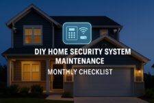 DIY security system maintenance
