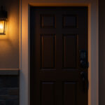 smart door lock installation