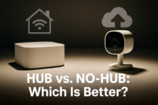 smart security hub vs no hub
