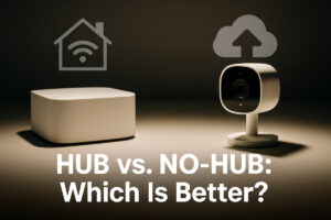 smart security hub vs no hub