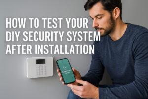 test DIY security system