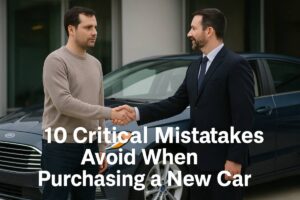 10 Critical Mistakes to Avoid When Purchasing a New Car