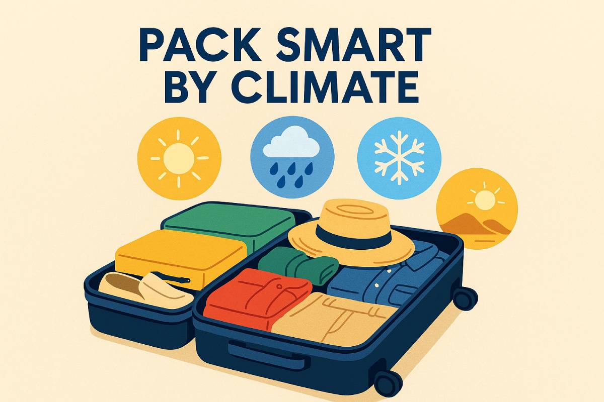 Packing for Different Climates: Organization Strategies