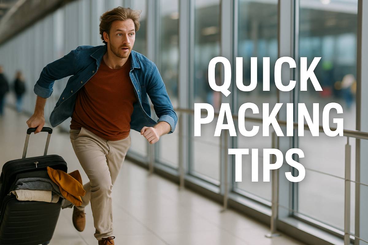 Quick Packing Tips: Last-Minute Travel Organization