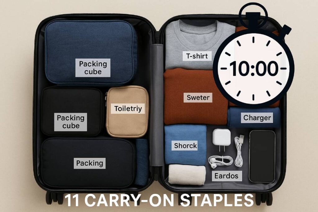 Rapid 5–10 Minute Packing Strategies