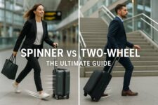 Spinner Wheels vs. Two Wheels: Carry-On Mobility Guide