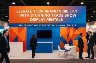 Elevate Your Brand Visibility with Stunning Trade Show Display Rentals