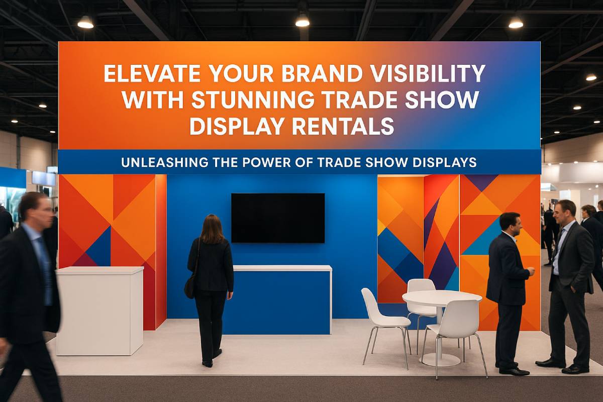 Elevate Your Brand Visibility with Stunning Trade Show Display Rentals
