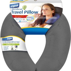 Cloudz Dual Comfort Travel Pillow — Plush One Side, Cooling the Other