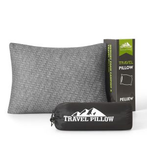 Title: Compact Comfort — Shredded Memory Foam Travel Pillow Review