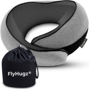 Title: FlyHugz® Memory Foam Neck Pillow Review